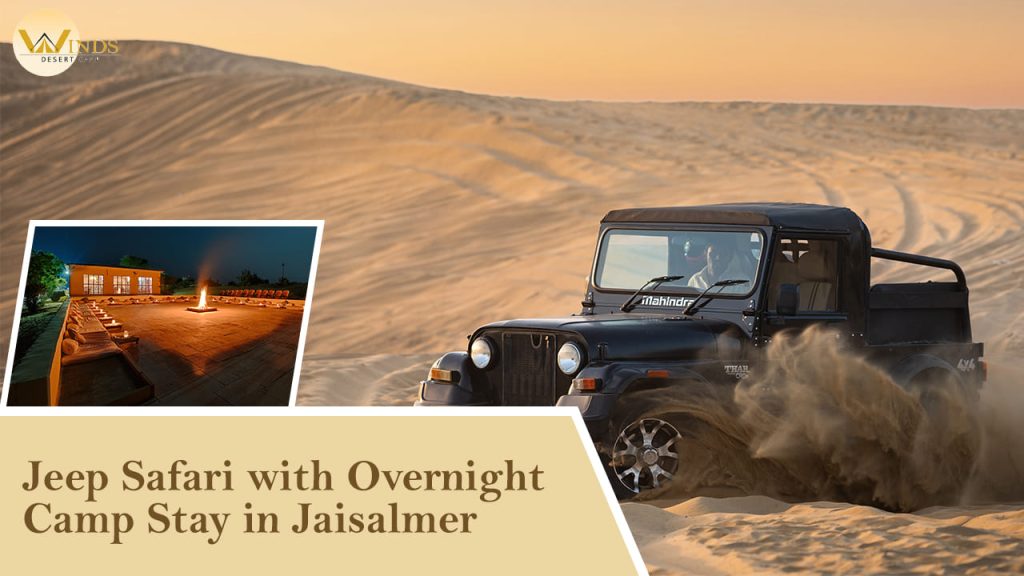 Jeep Safari with Overnight Camp Stay in Jaisalmer